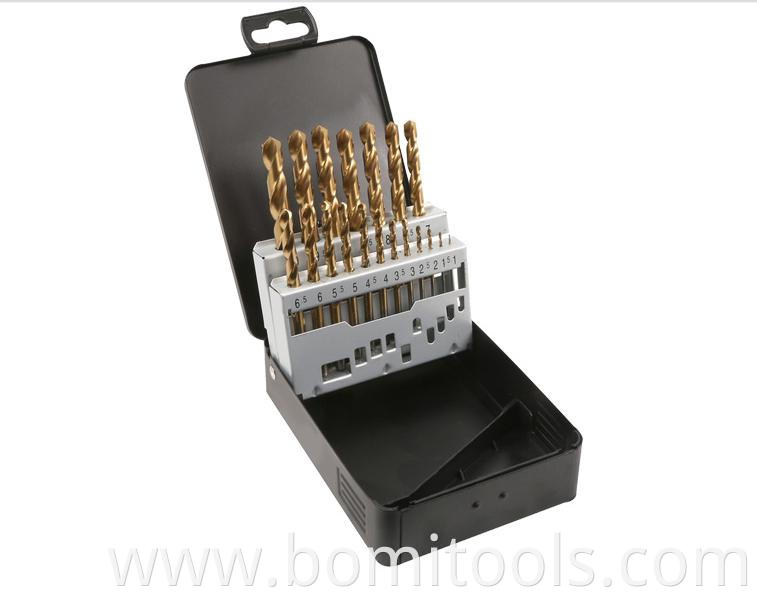 Titanium Hss Drill Bit Set 2